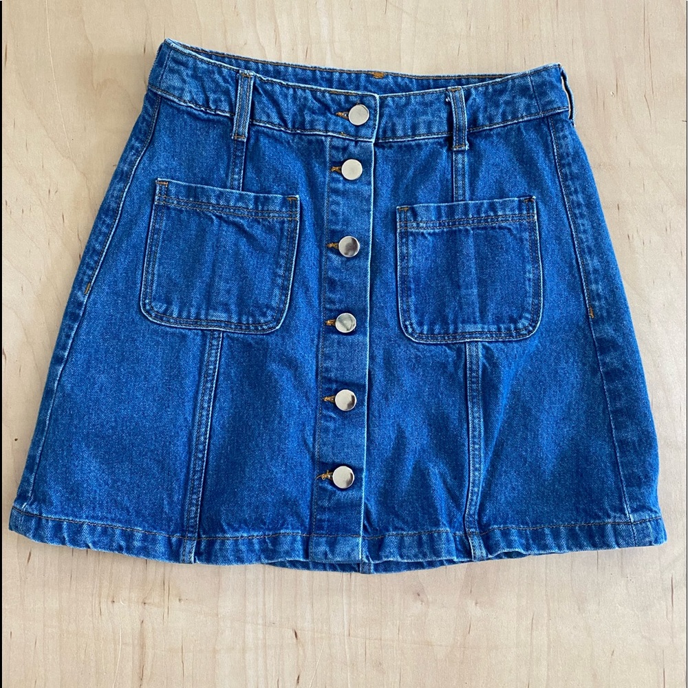Divided by H&M Jean Mini Skirt